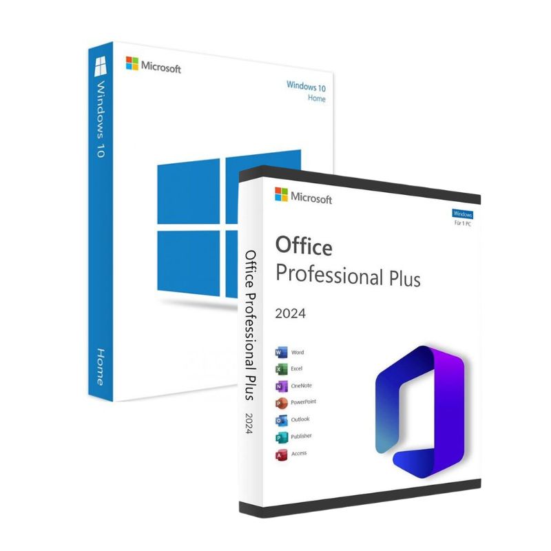 Windows 10 Home + Office 2024 Professional Plus Sofortdownload