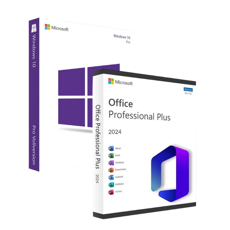 Windows 10 Pro + Office 2024 Professional Plus Sofortdownload