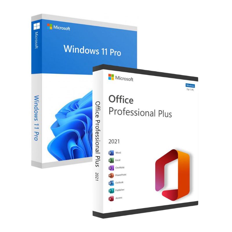 Windows 11 Pro + Office 2021 Professional Plus Sofortdownload